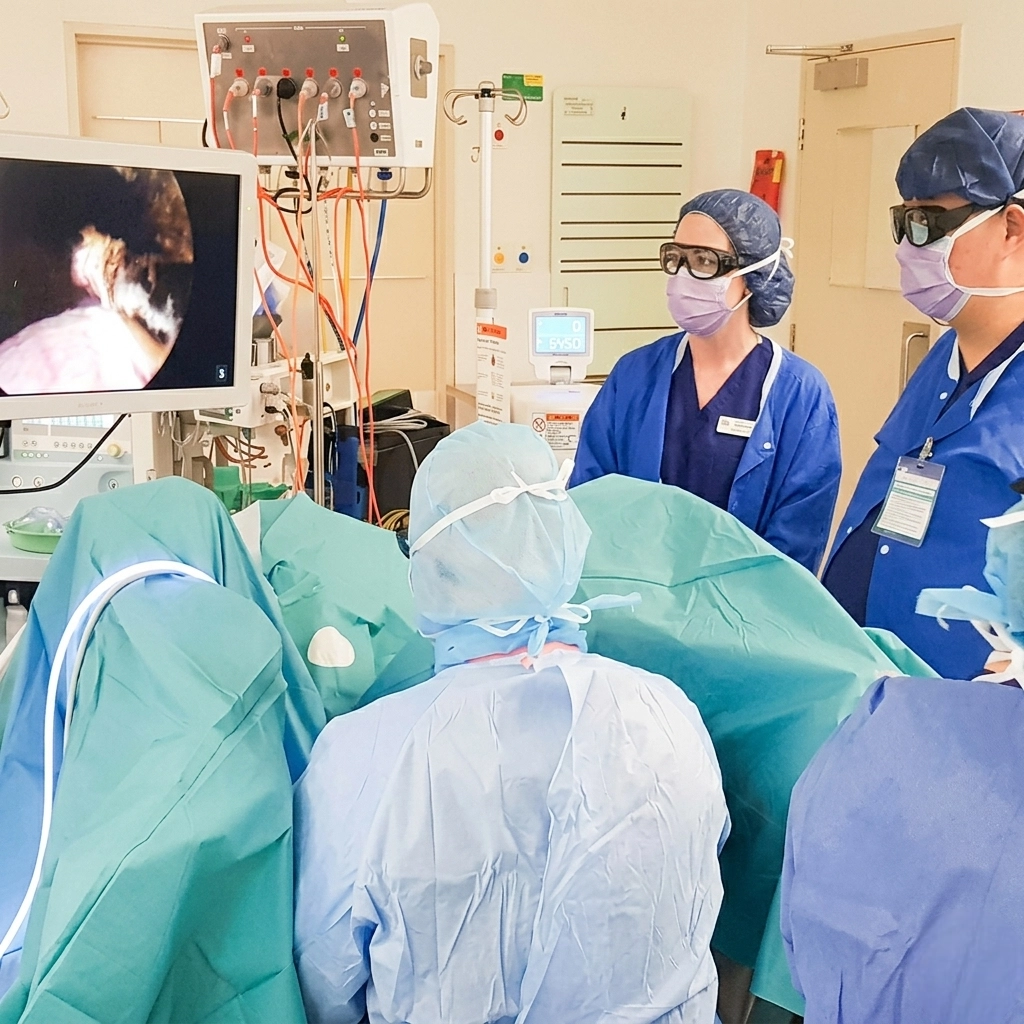 호주 현지 시술 및 진료 현장