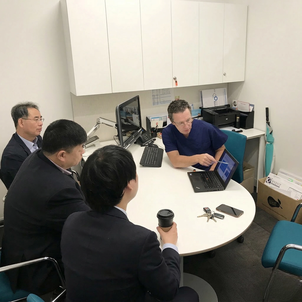 현장 토론 및 임상 교류