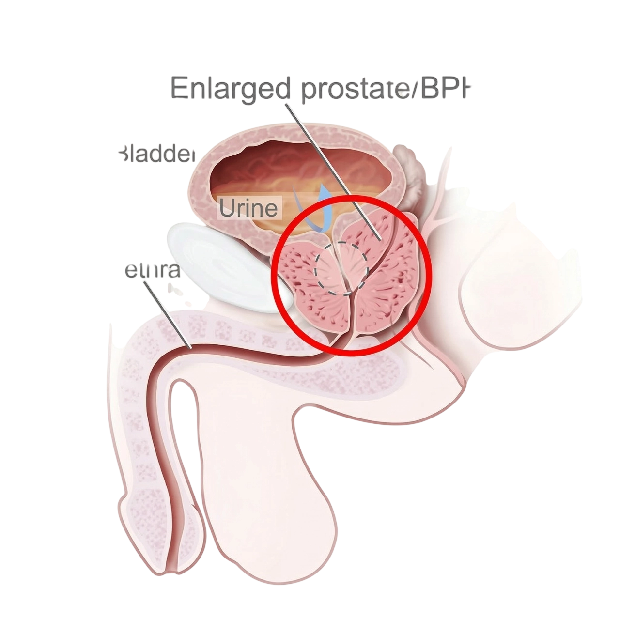 유로리프트 전립선 구조 설명 이미지